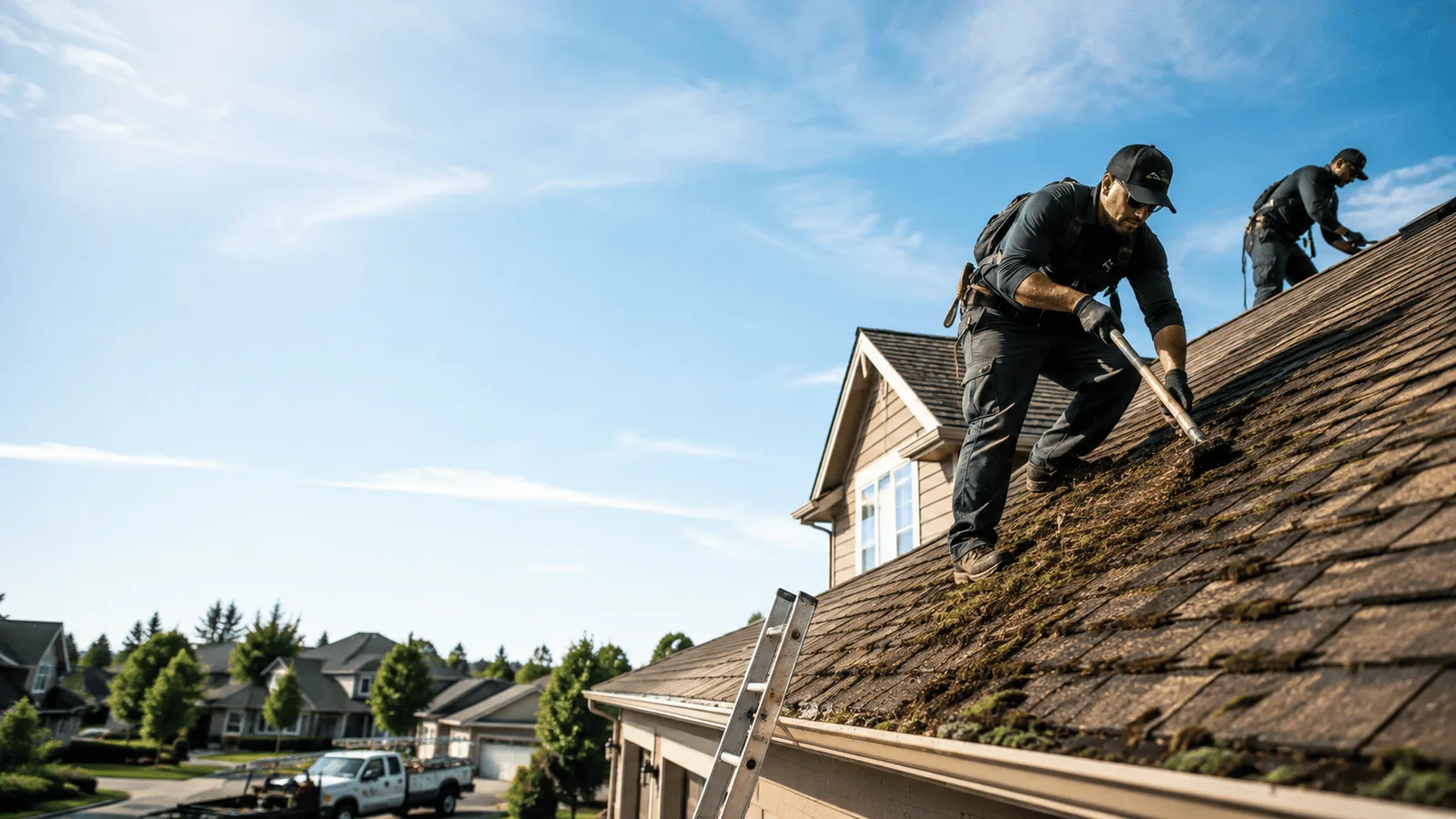 Roof Moss Removal in Avon, CT near me